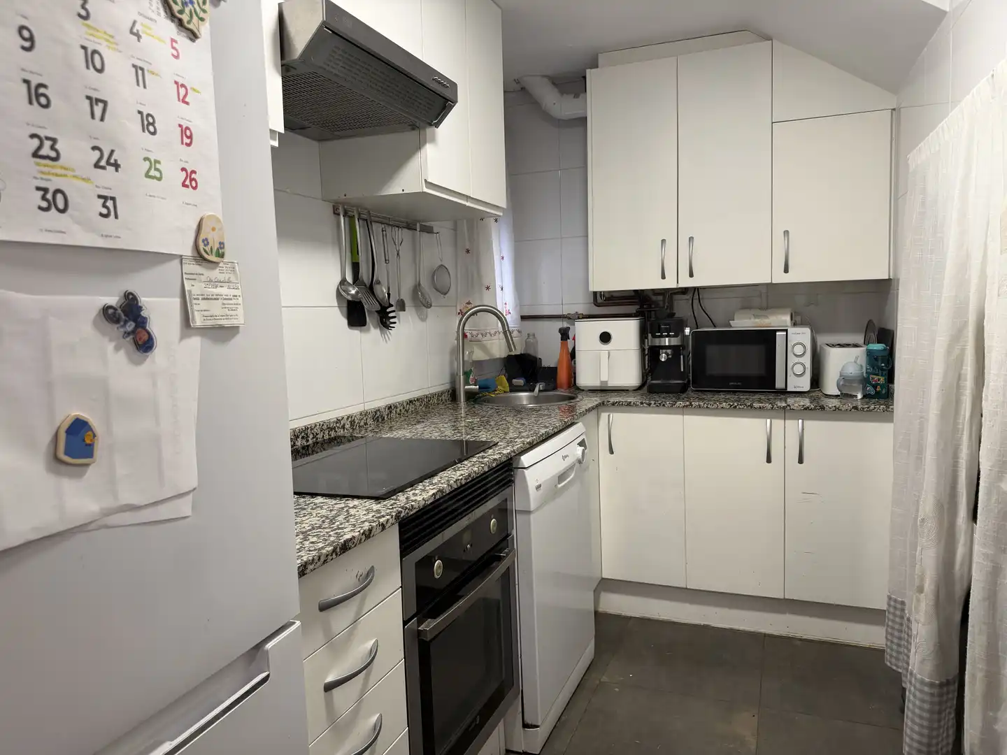 Küche von Maisonette zum Verkauf in Almenar mit Klimaanlage, Heizung und Terrasse