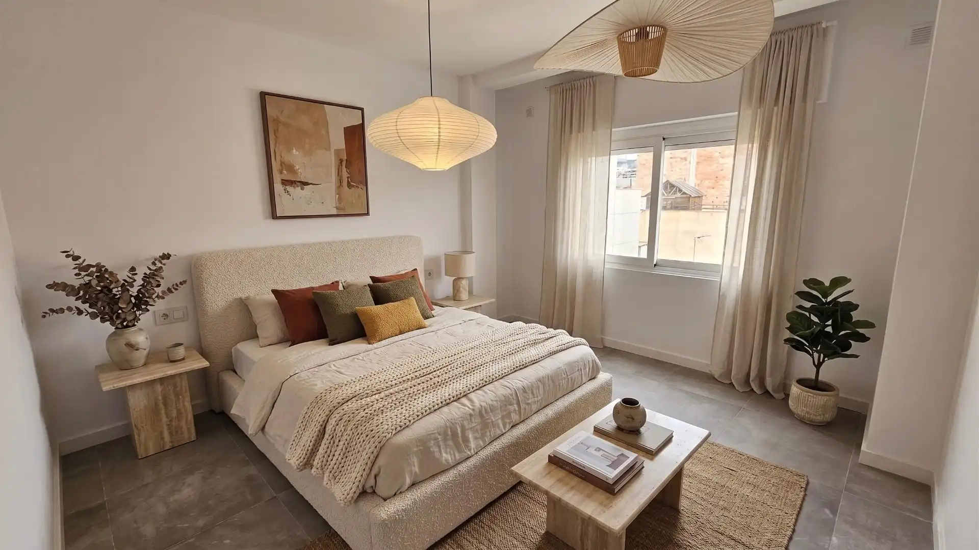 Bedroom of Attic for sale in Calella  with Parquet flooring, Terrace and Balcony
