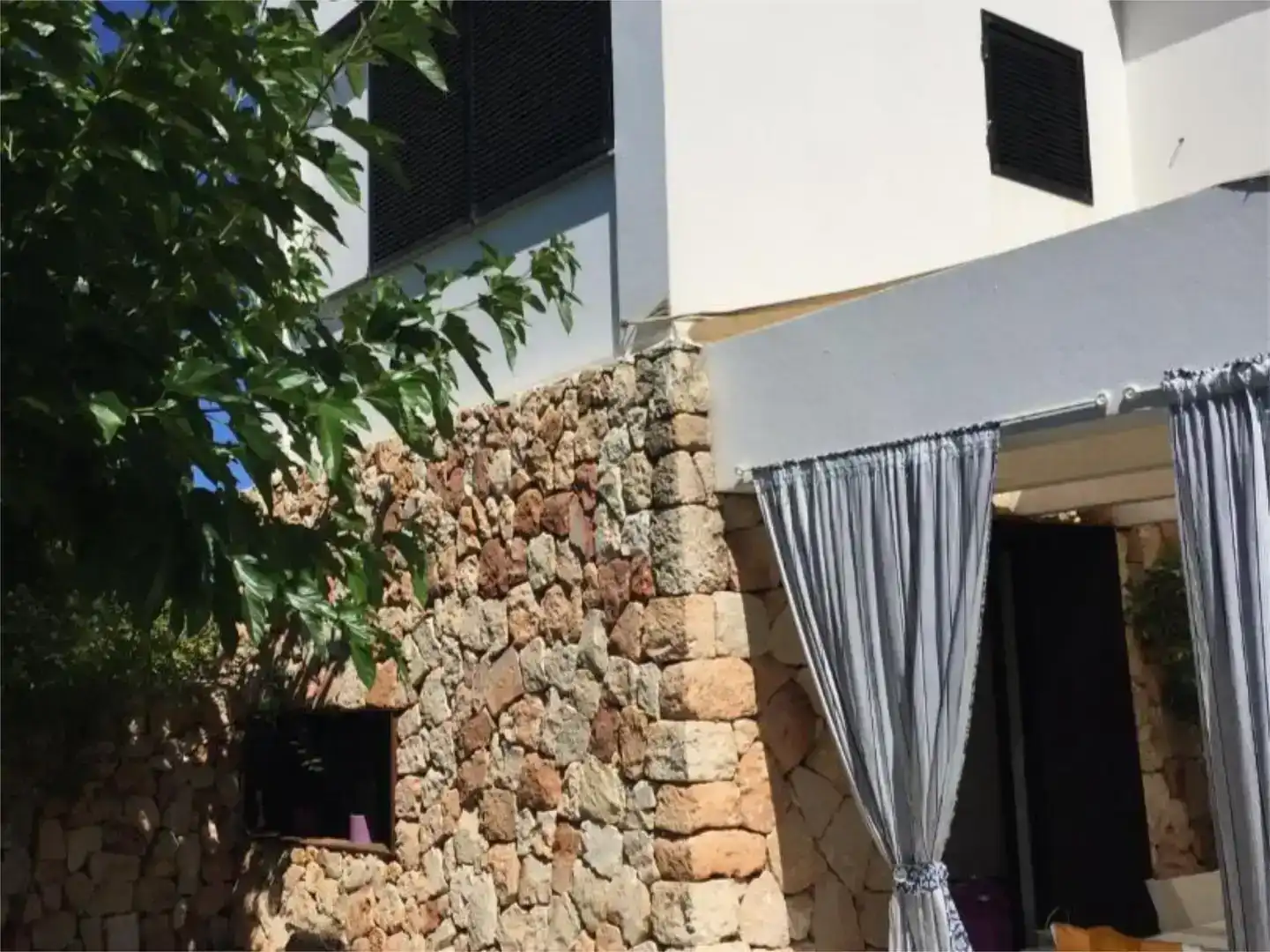 Exterior view of Flat for sale in Ciutadella de Menorca  with Air Conditioner, Private garden and Swimming Pool