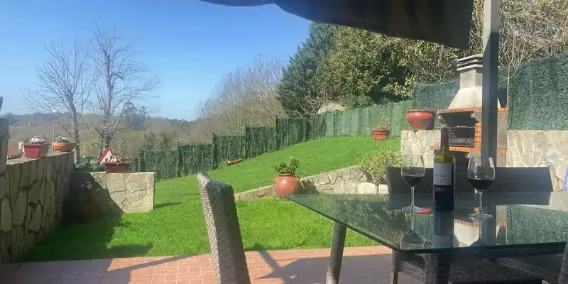 Terrassa de Casa o xalet en venda en Entrambasaguas amb Jardí privat, Terrassa i Traster