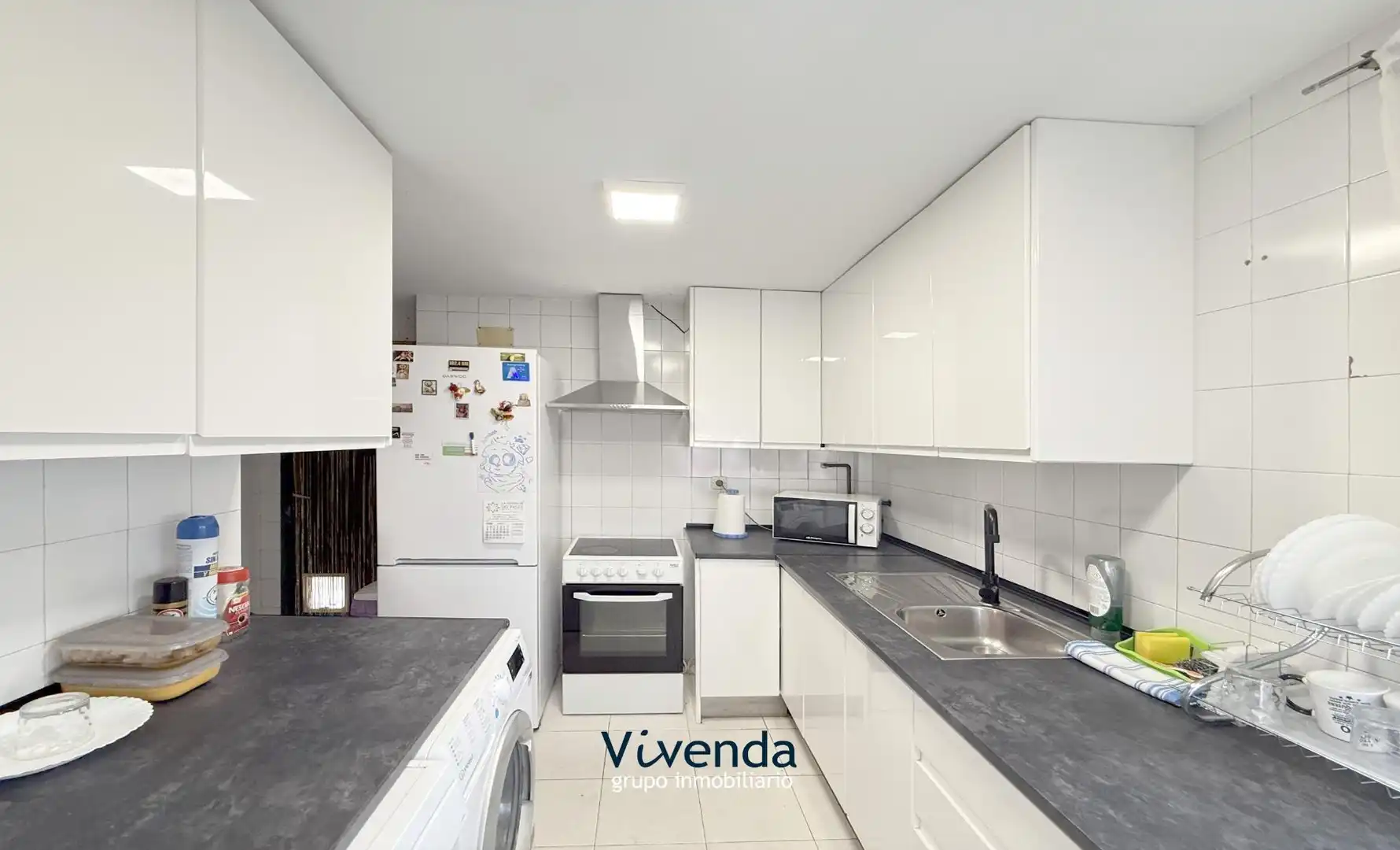 Cocina de Casa adosada en venta en Madrid con Aire acondicionado, Calefacción y Trastero
