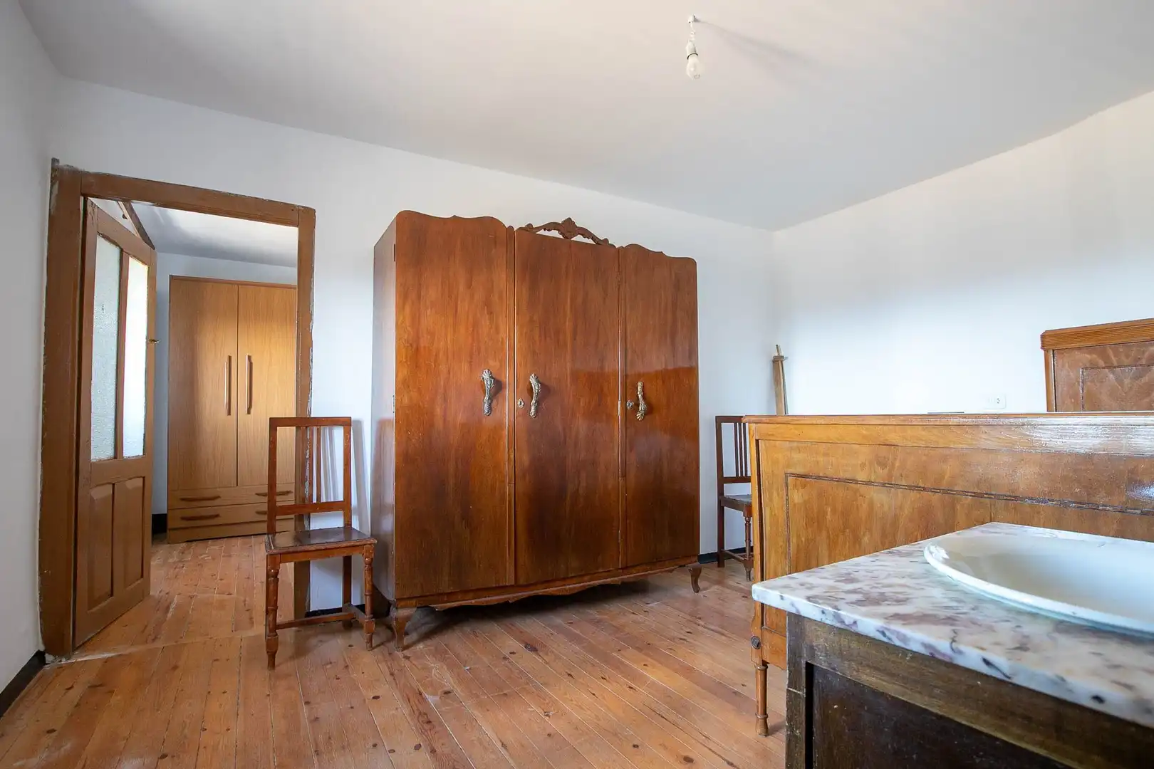 Bedroom of Country homes for sale in Ujué / Uxue  with Heating, Storage room and Furnished