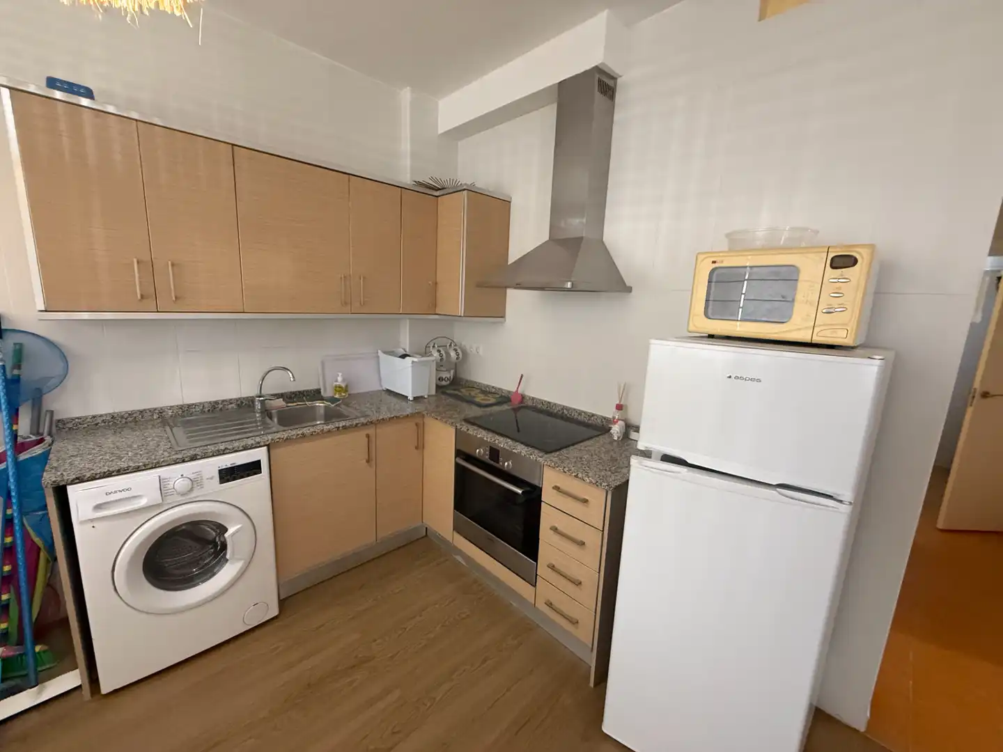 Kitchen of Apartments for sale in Peñíscola / Peníscola  with Air Conditioner, Terrace and Furnished
