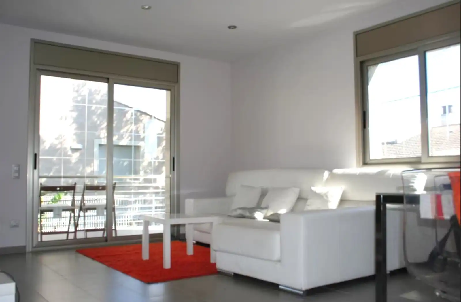 Sala de estar de Casa o chalet en venta en L'Aldea con Aire acondicionado, Jardín privado y Parquet