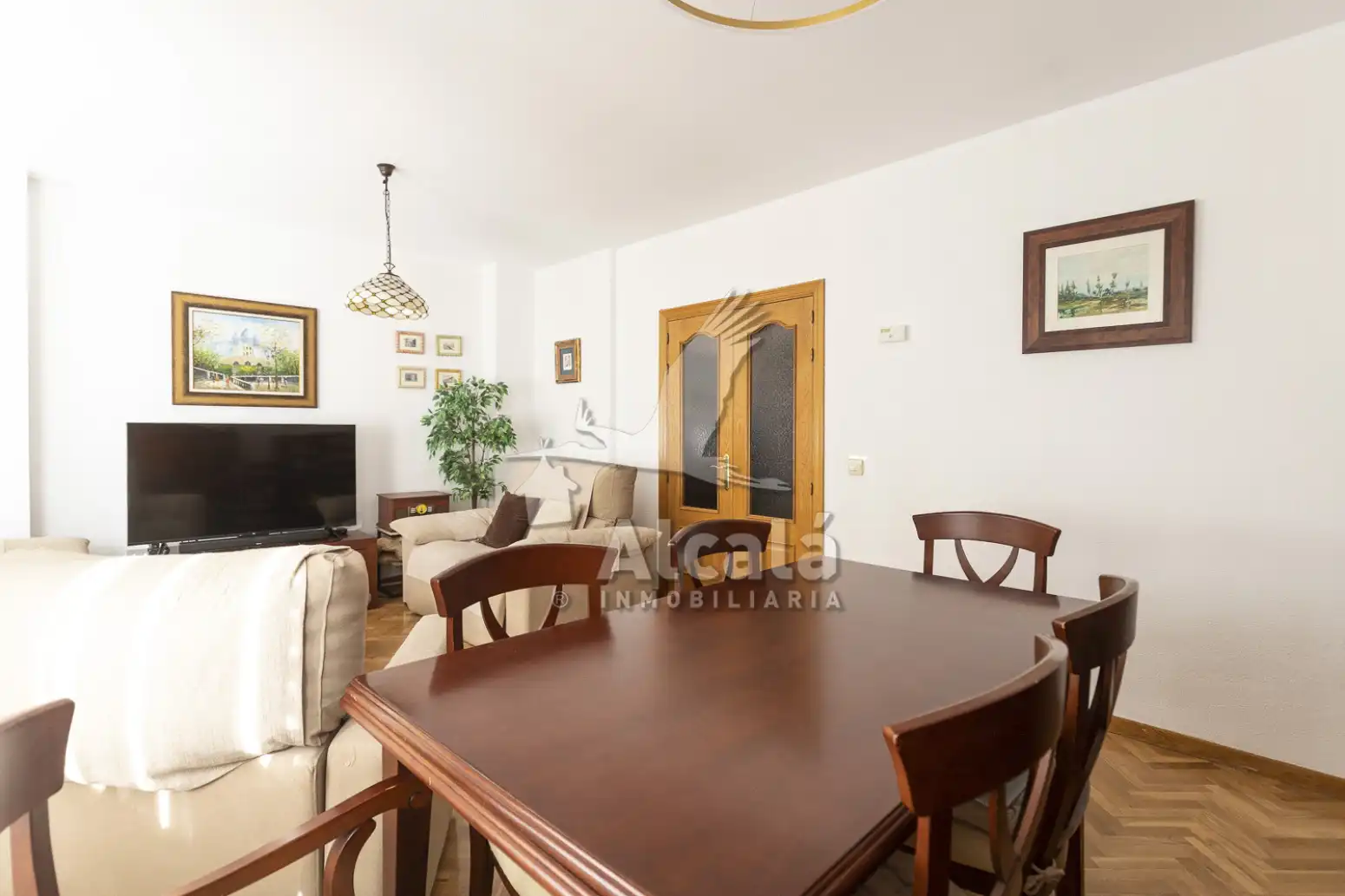 Dining room of Flat for sale in Alcalá de Henares  with Air Conditioner, Heating and Private garden