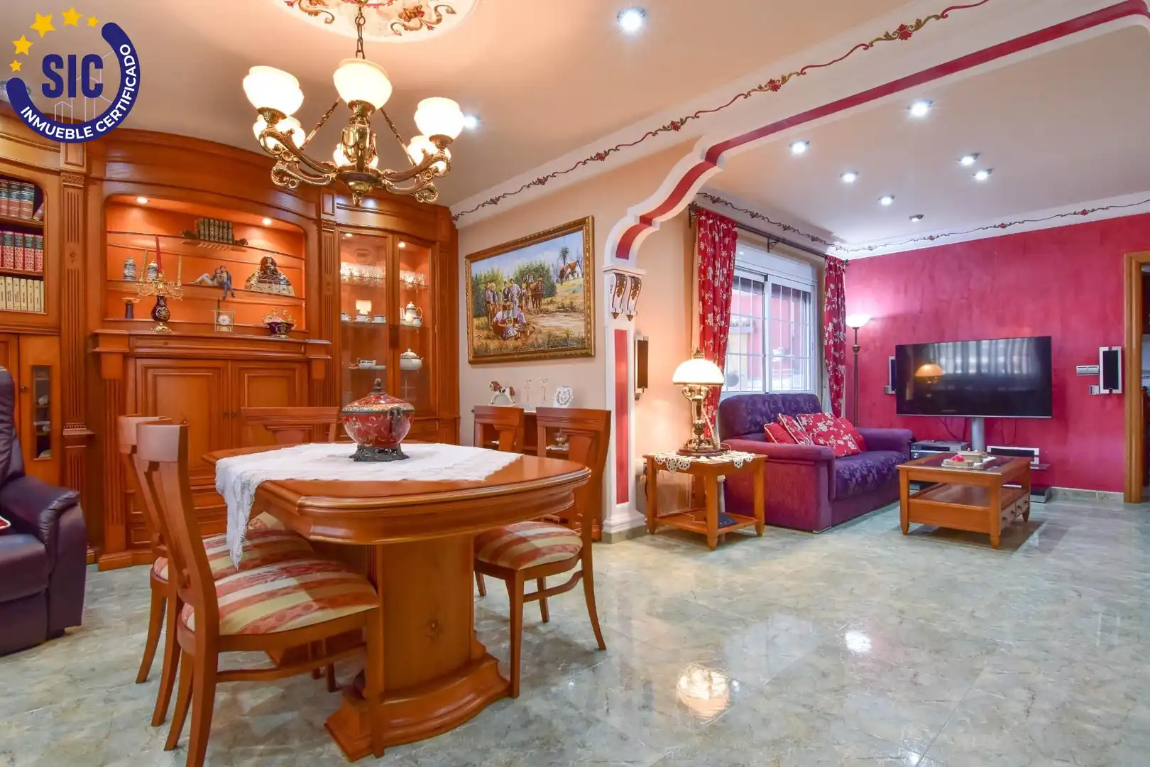 Sala de estar de Casa o chalet en venta en Canals con Aire acondicionado, Calefacción y Terraza