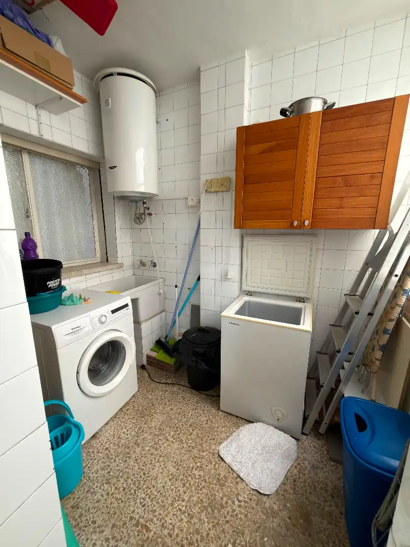 Kitchen of Flat for rent in Granada  with Heating, Parquet flooring and Furnished