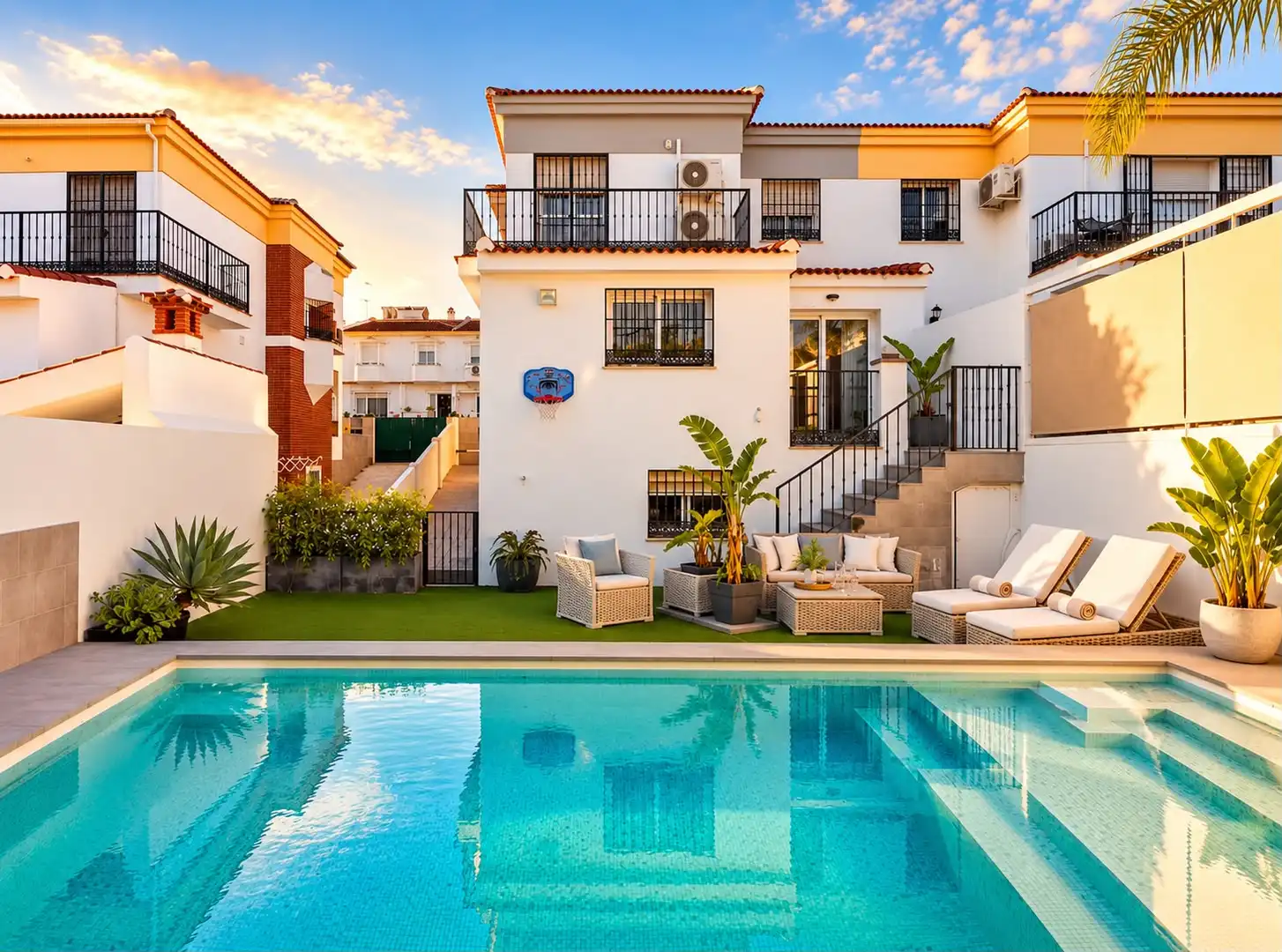 Maison jumelée avec piscine à vendre à Calle Juan Sebastián Bach, imagen 2