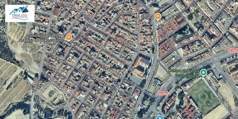 Vista exterior de Piso en venta en Totana