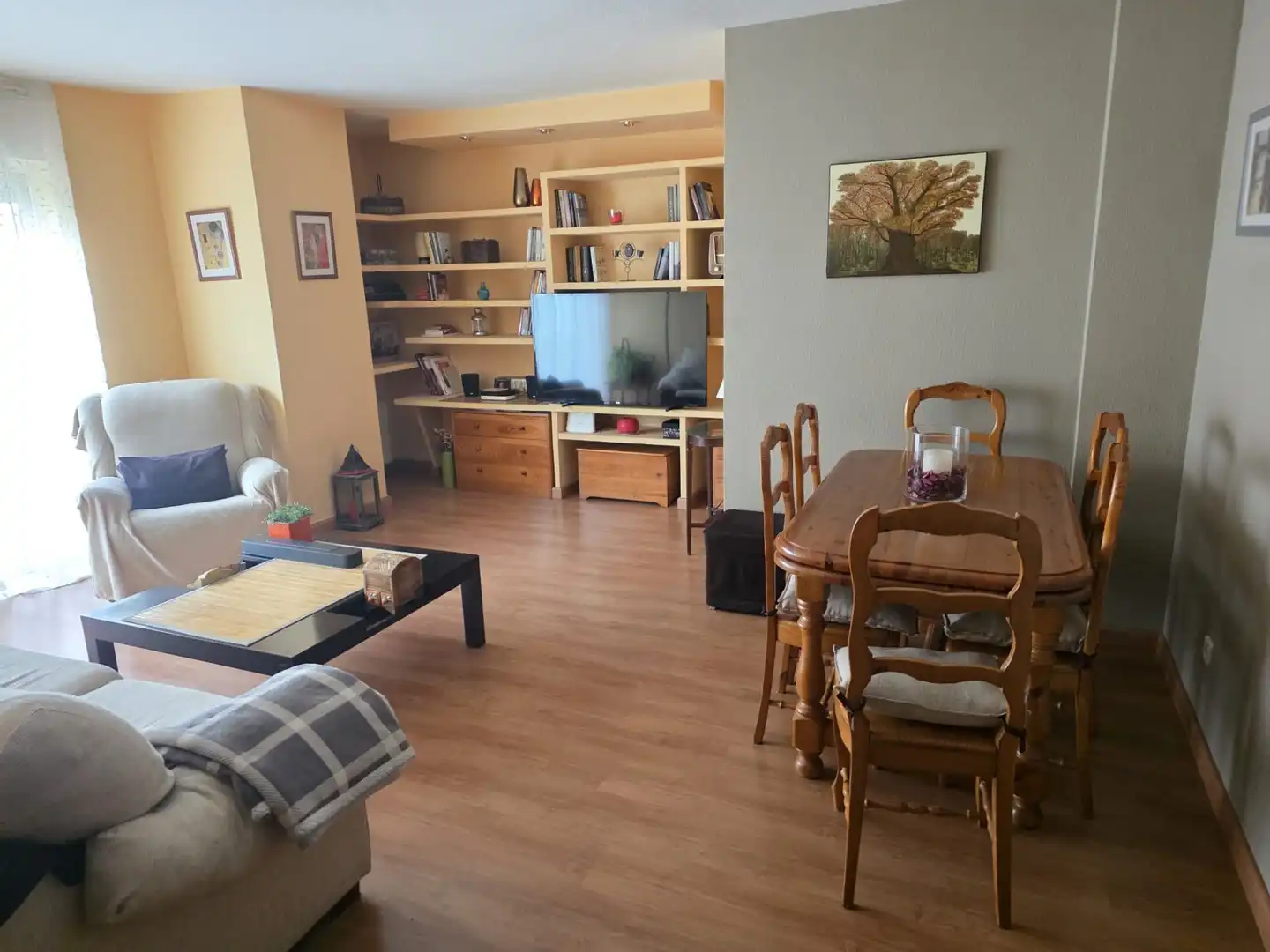 Wohnzimmer von Wohnung zum Verkauf in Madrid mit Heizung