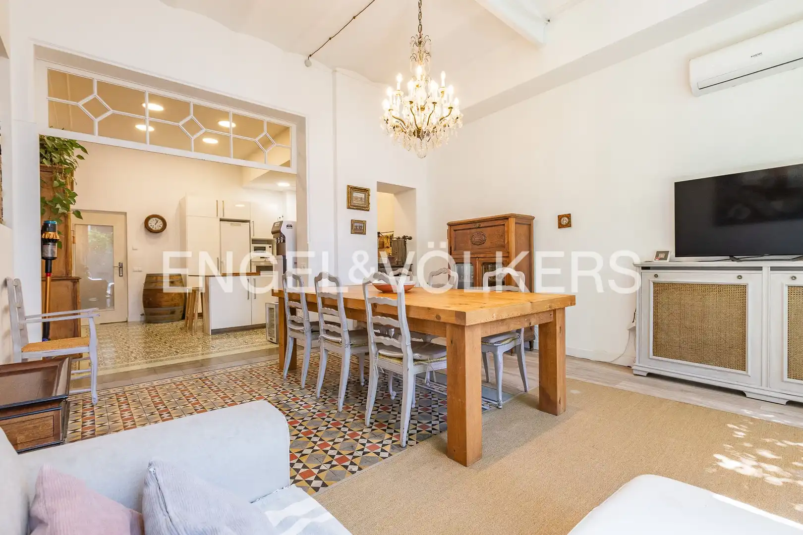Comedor de Casa o chalet en venta en Terrassa con Aire acondicionado, Calefacción y Jardín privado