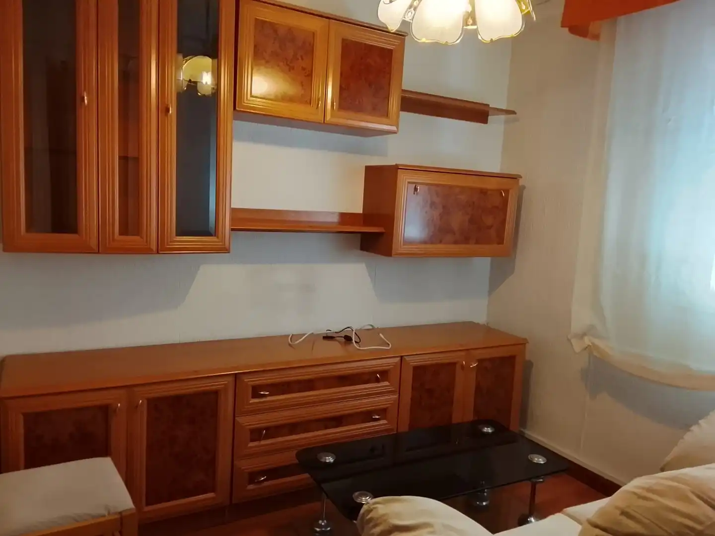 Sala d'estar de Pis en venda en Móstoles amb Aire condicionat, Calefacció i Jardí privat