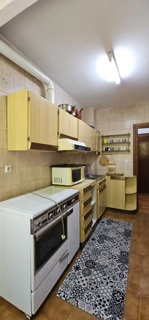 Kitchen of Flat for sale in Puertollano  with Heating, Furnished and Balcony