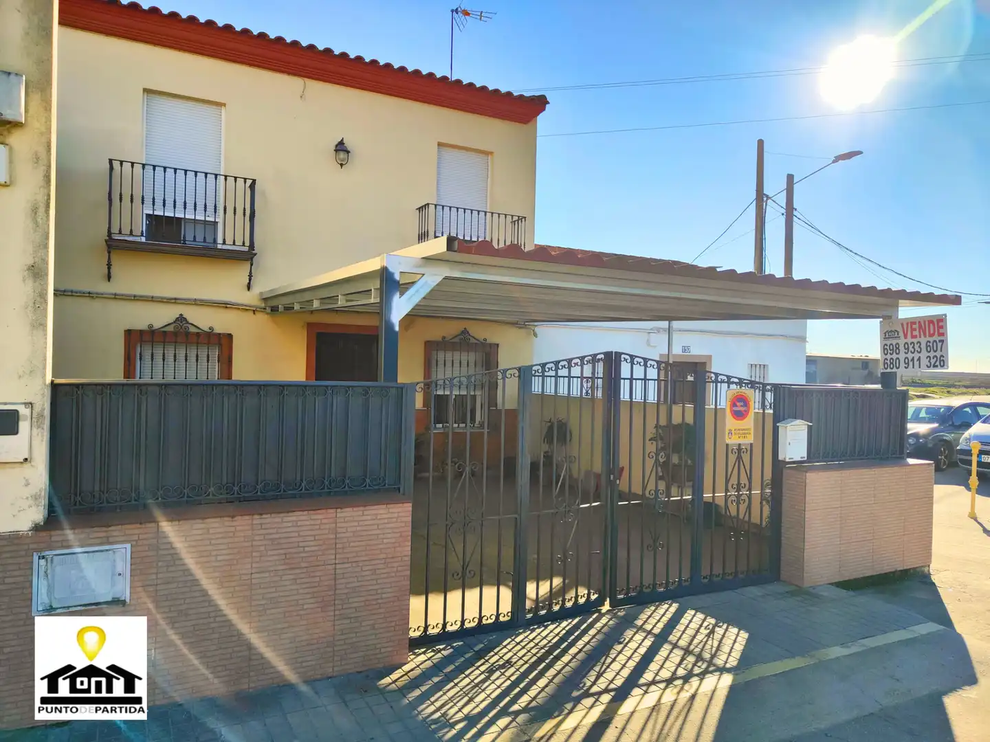 Vista exterior de Casa o chalet en venta en Villarrasa con Aire acondicionado, Terraza y Trastero