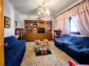 Sala d'estar de Casa adosada en venda en Firgas amb Jardí privat, Terrassa i Traster
