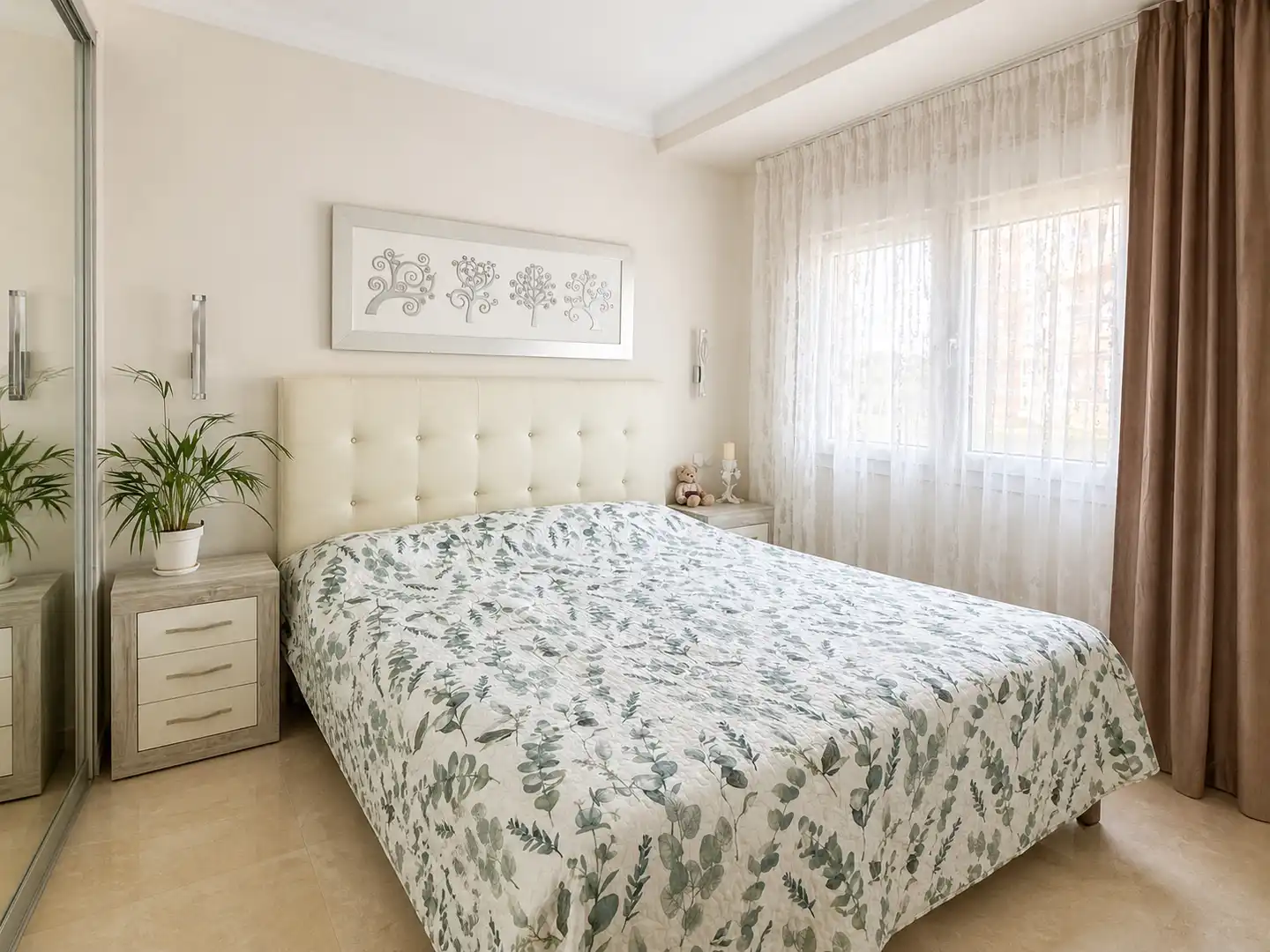 Bedroom of Flat for sale in Oliva  with Air Conditioner, Heating and Terrace