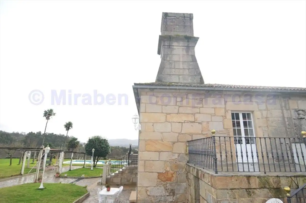 Exterior view of Country homes for sale in Padrón  with Heating, Private garden and Terrace