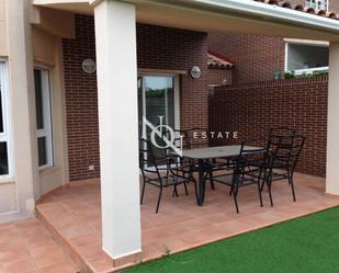 Terrace of House or chalet to rent in Bétera  with Air Conditioner, Heating and Private garden