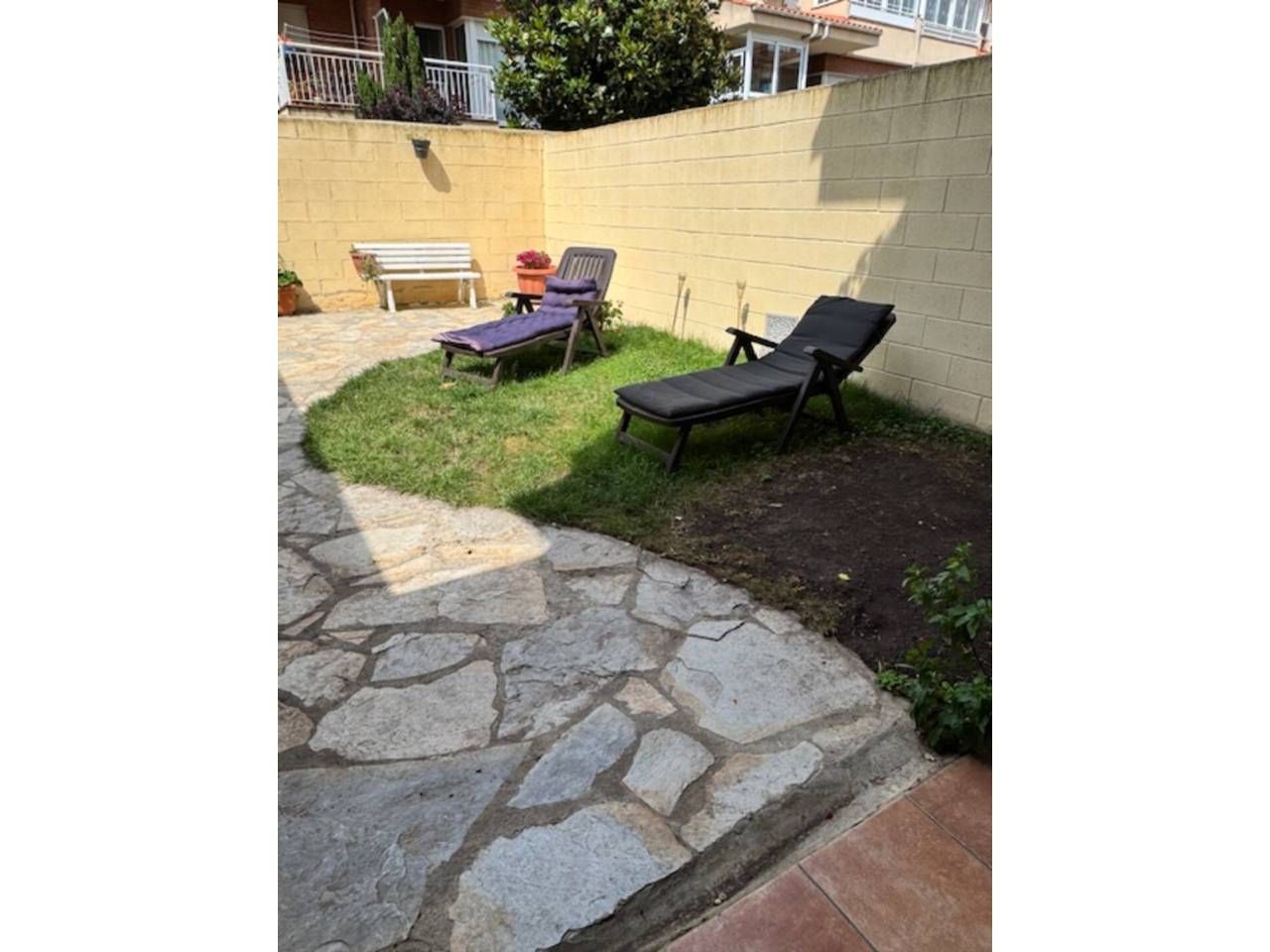 Jardí de Casa adosada en venda en Alcarràs amb Aire condicionat, Calefacció i Jardí privat