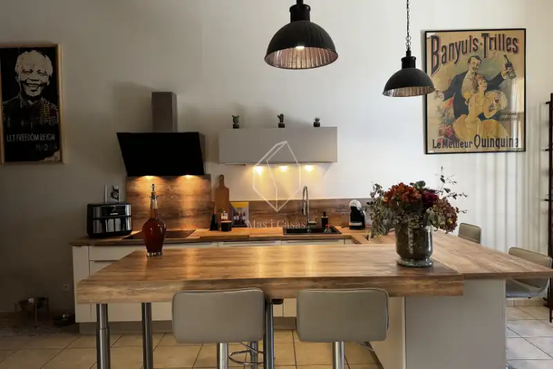 Cocina de Casa o chalet en venta en Agullana con Calefacción, Jardín privado y Amueblado