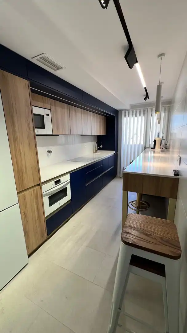 Kitchen of Flat for rent in Águilas  with Air Conditioner, Terrace and Furnished