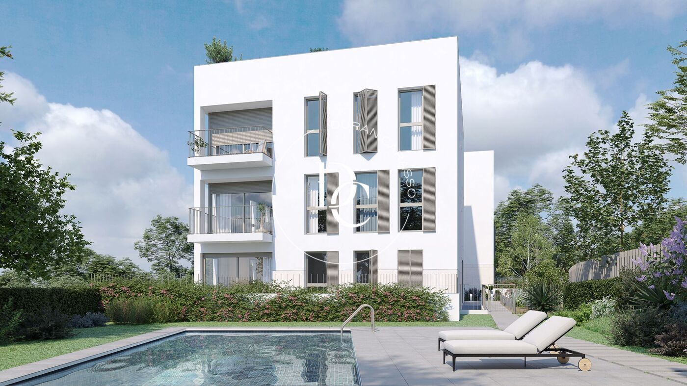 Exterior view of Flat for sale in Sant Pere de Ribes  with Heating, Private garden and Terrace