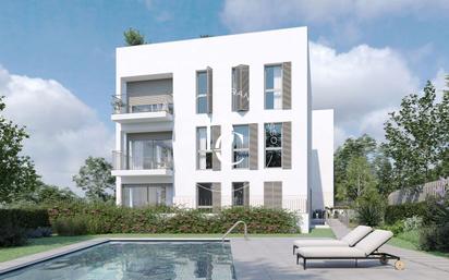 Exterior view of Flat for sale in Sant Pere de Ribes  with Heating, Private garden and Terrace