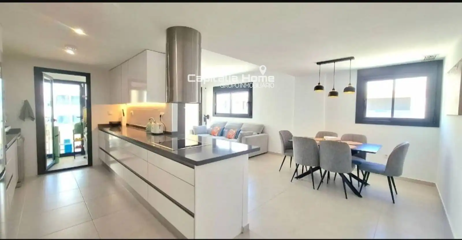 Kitchen of Flat for sale in Orihuela  with Air Conditioner, Heating and Terrace