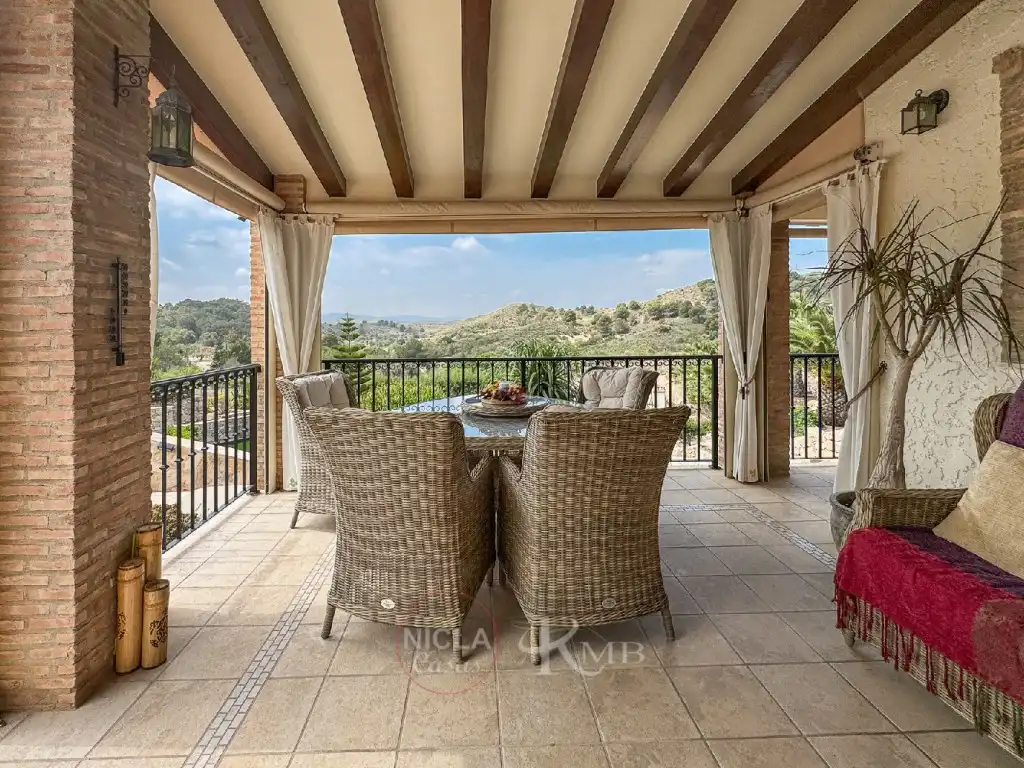 Terrassa de Casa o xalet en venda en Bédar amb Aire condicionat, Jardí privat i Terrassa