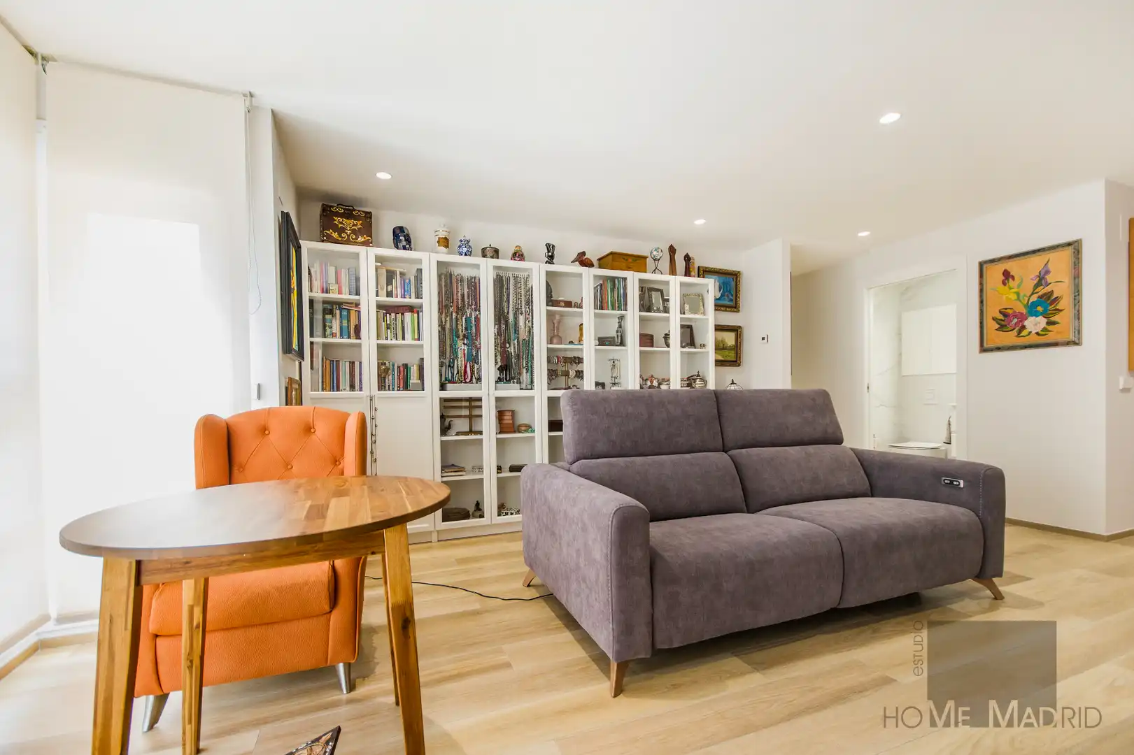 Sala de estar de Ático en venta en Madrid con Aire acondicionado, Calefacción y Trastero