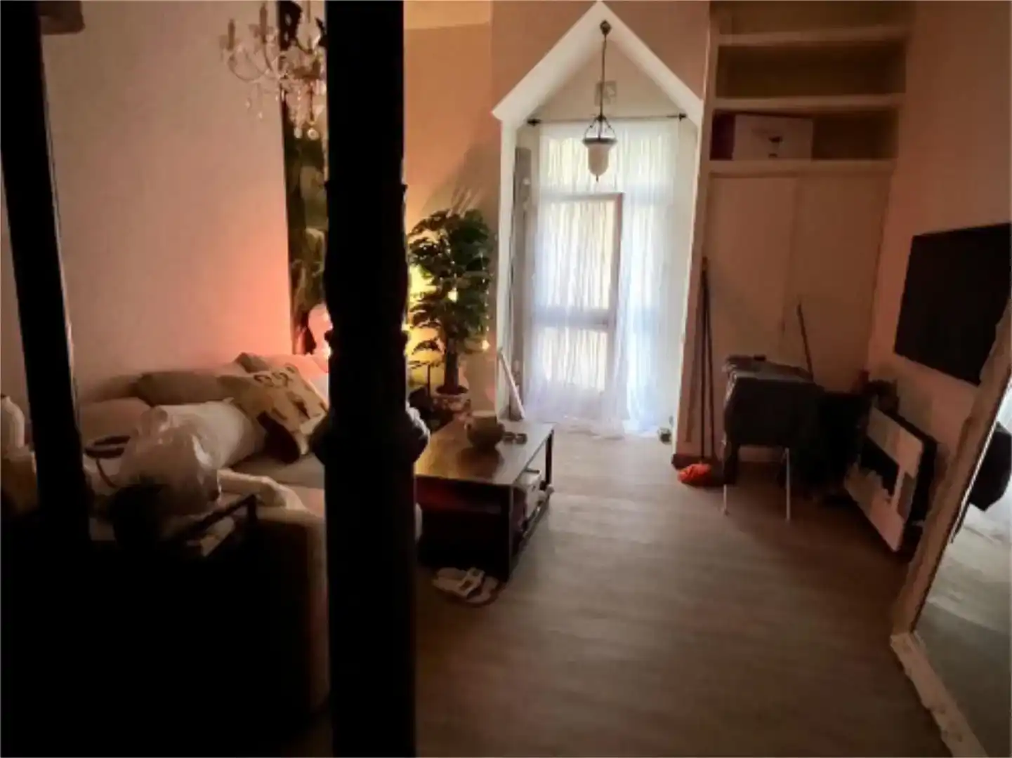 Wohnzimmer von Erdgeschoss zum Verkauf in  Madrid Capital mit Klimaanlage
