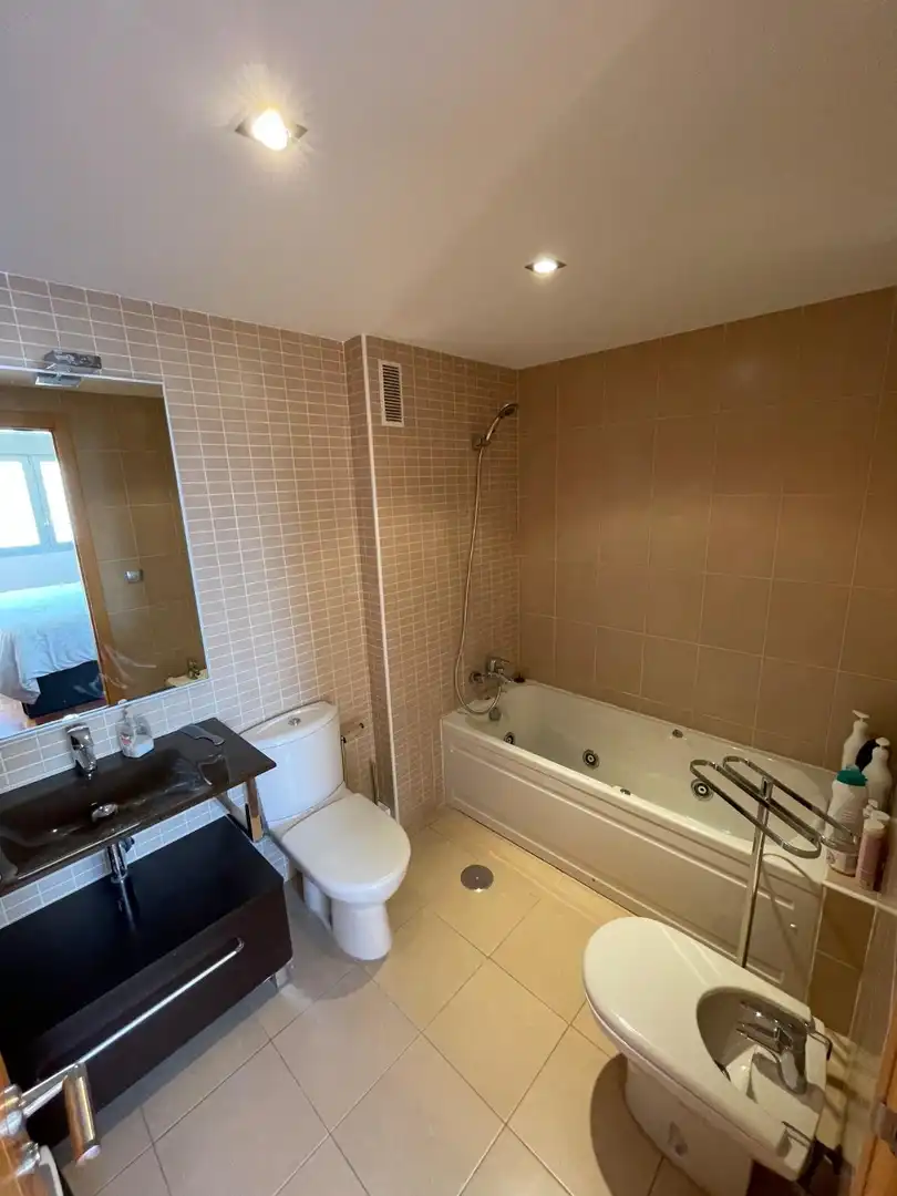 Bathroom of Flat for sale in Elche / Elx  with Air Conditioner, Parquet flooring and Jacuzzi