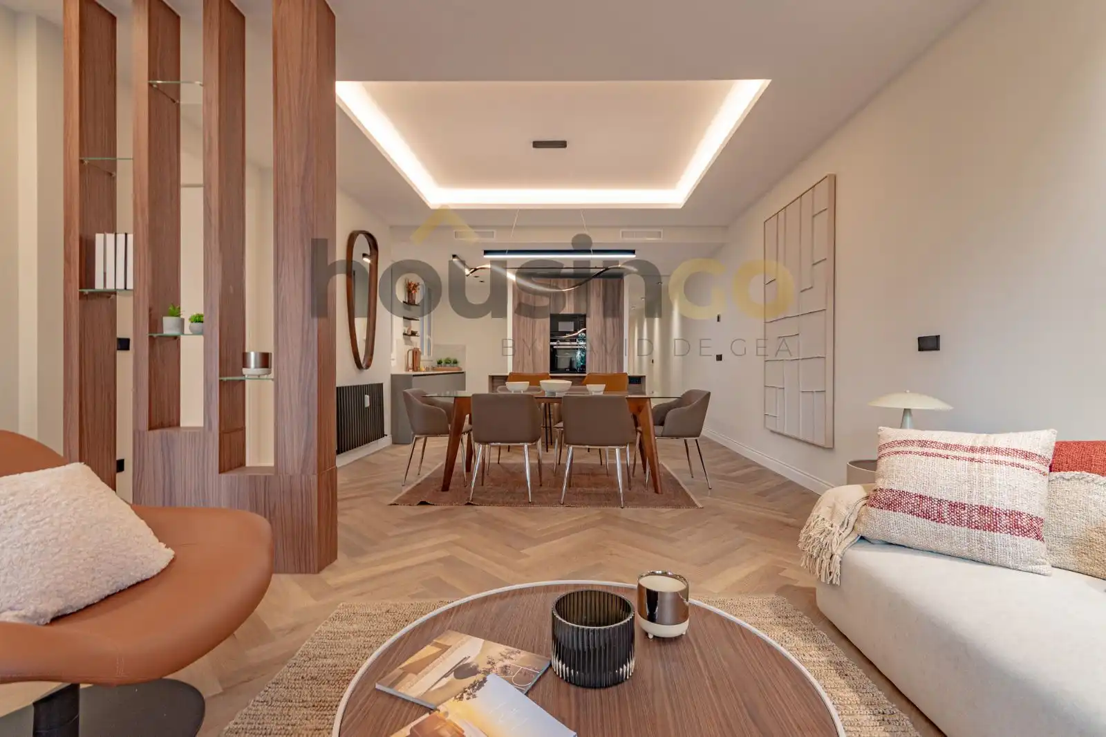 Sala d'estar de Pis en venda en Barrio de Salamanca