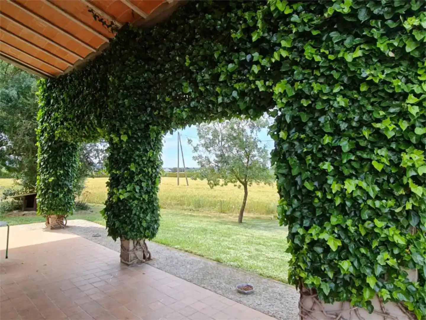 Terrassa de Finca rústica en venda en Cassà de la Selva amb Balcó