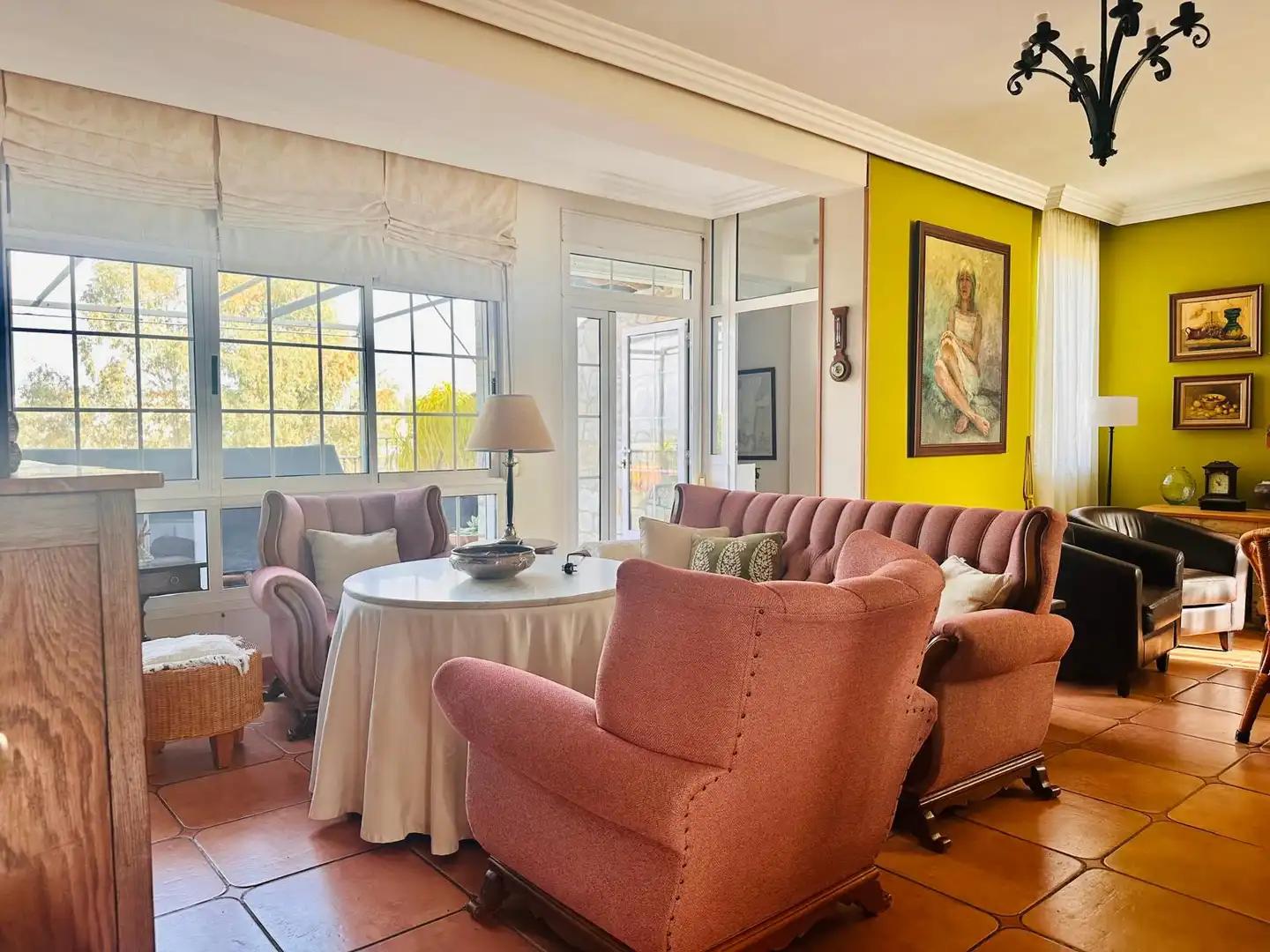 Sala de estar de Casa o chalet en venta en Mérida con Aire acondicionado, Calefacción y Jardín privado