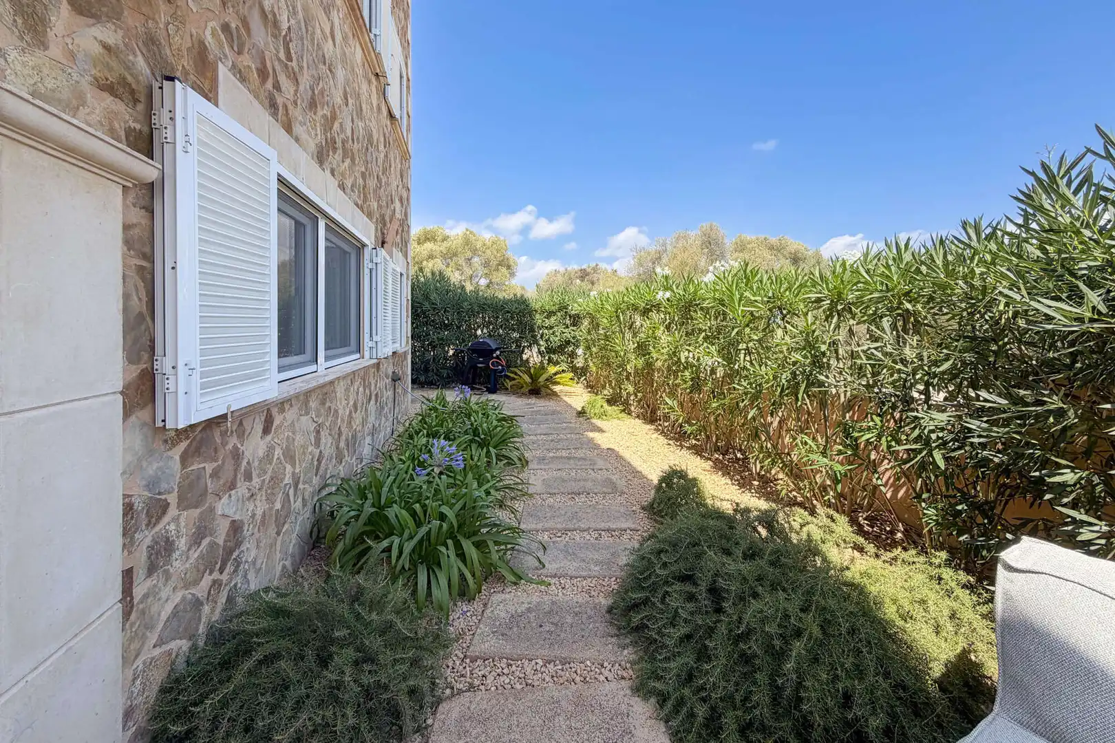 Garten von Erdgeschoss zum Verkauf in Manacor mit Klimaanlage, Heizung und Terrasse