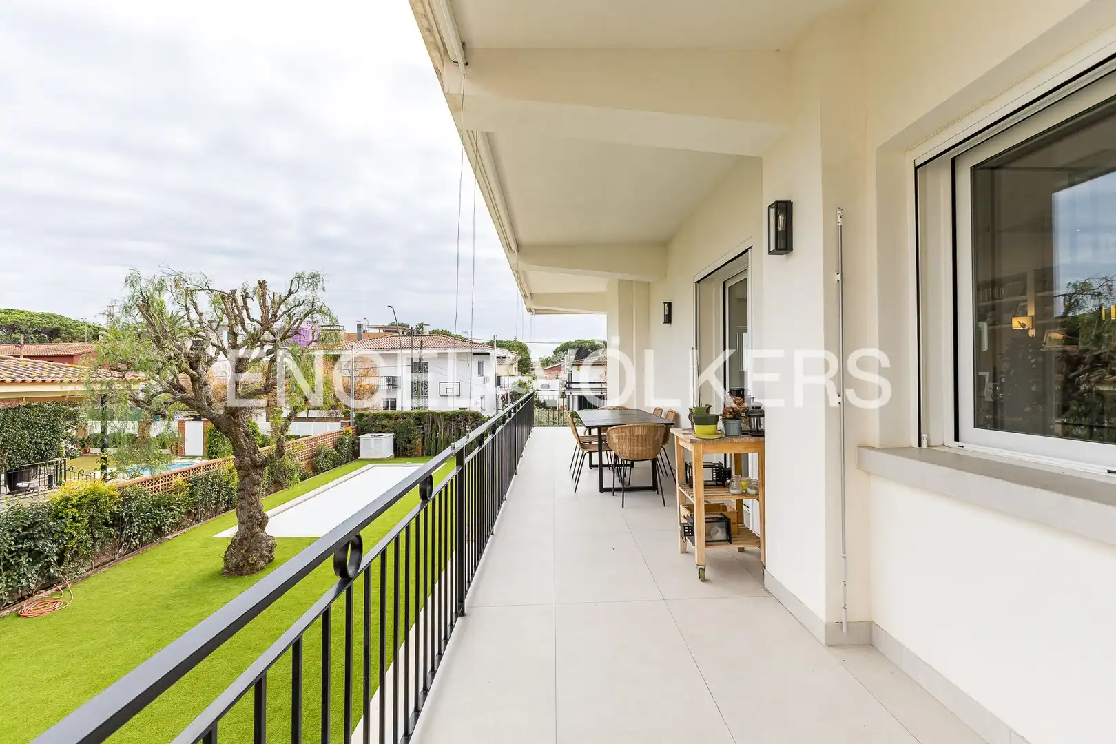 Terrace of Houses for rent in Castelldefels  with Air Conditioner, Heating and Private garden