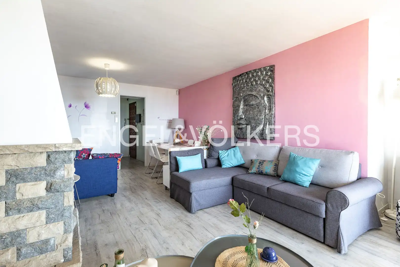 Living room of Flat for sale in Malgrat de Mar  with Heating, Parquet flooring and Terrace