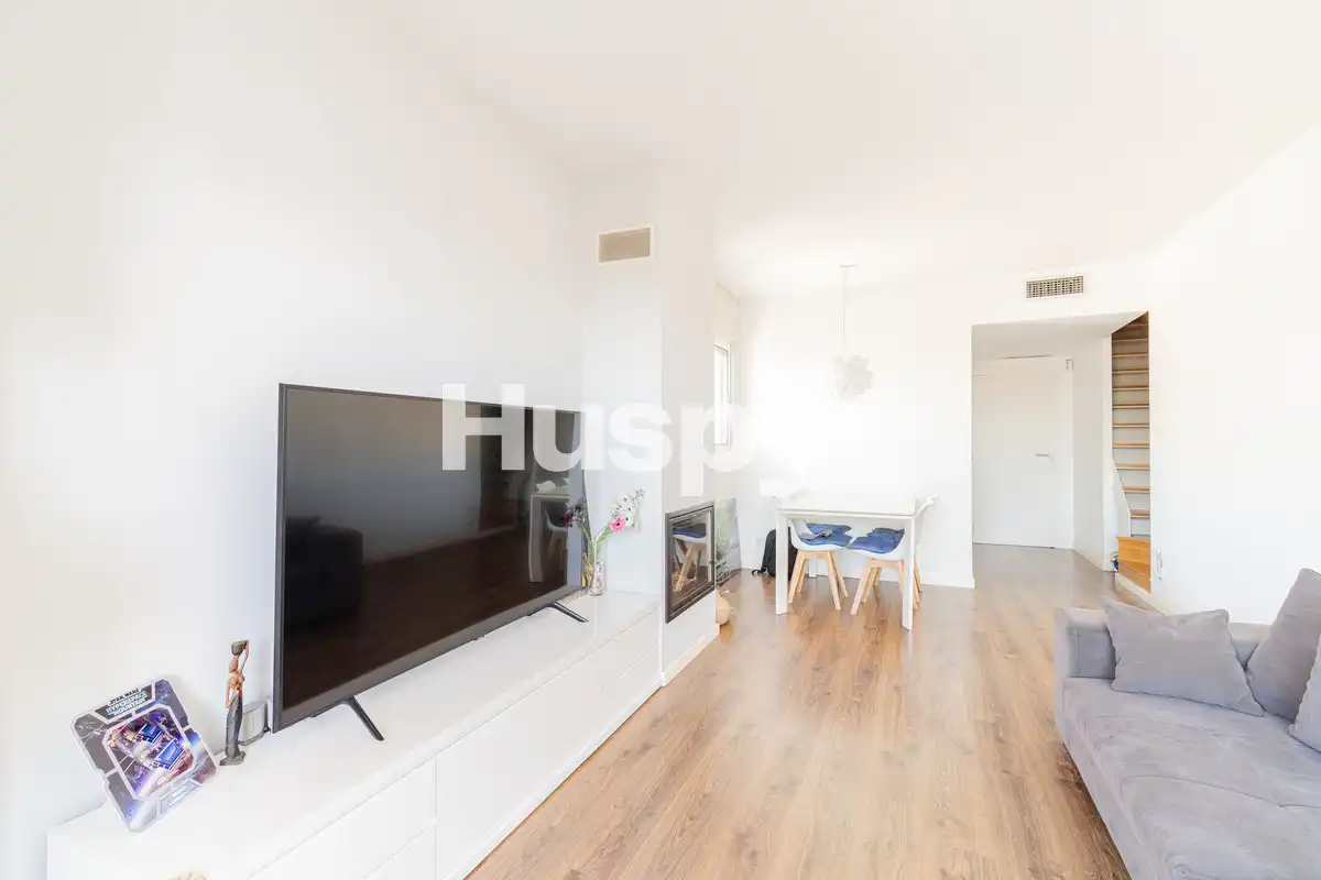 Sala d'estar de Àtic en venda en Santa Eulàlia
