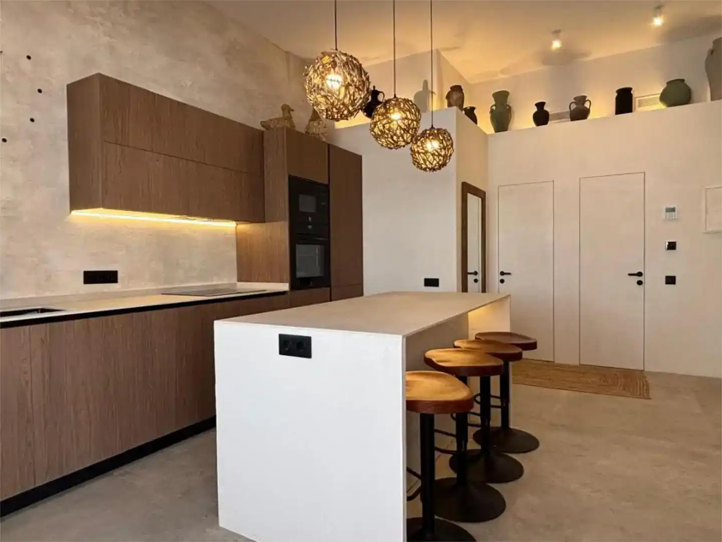 Cocina de Ático en venta en Alicante / Alacant con Aire acondicionado y Balcón