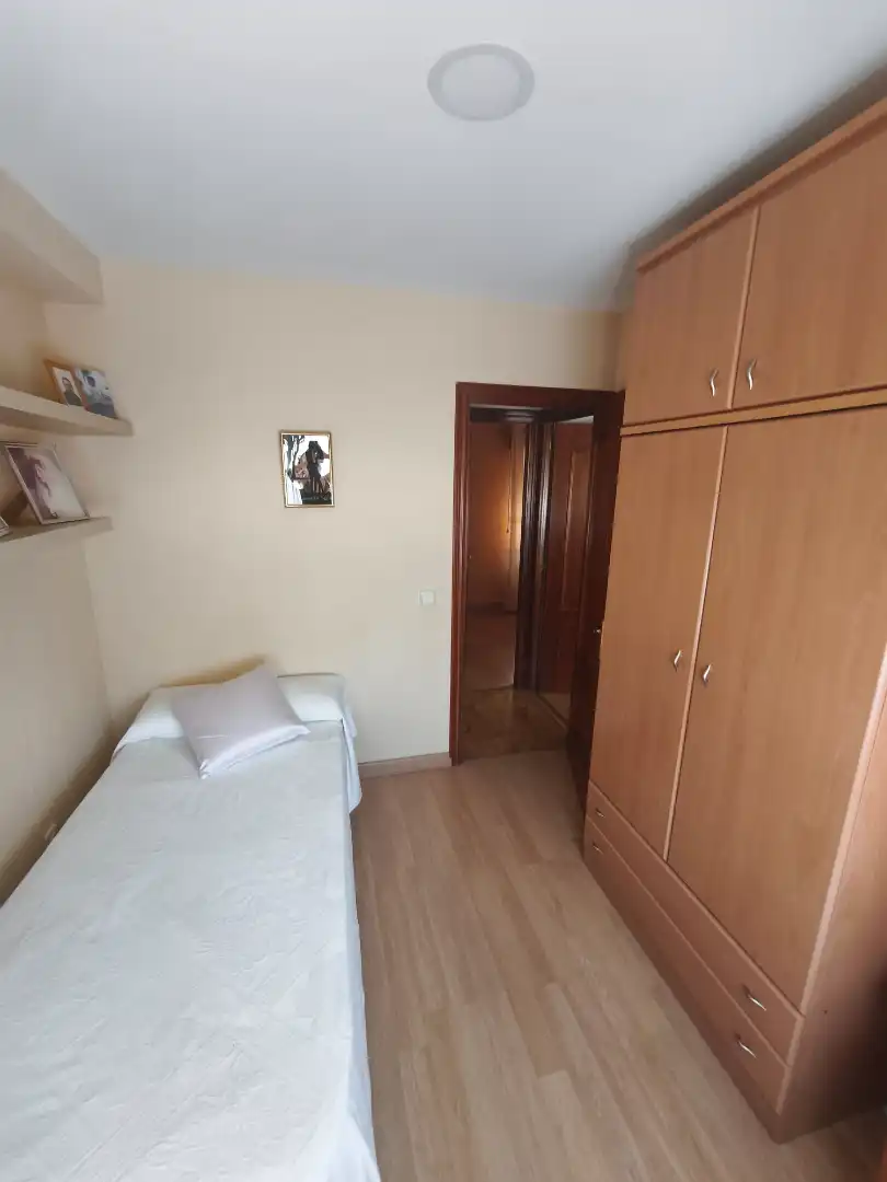 Bedroom of Flat for sale in Móstoles  with Heating, Parquet flooring and Terrace