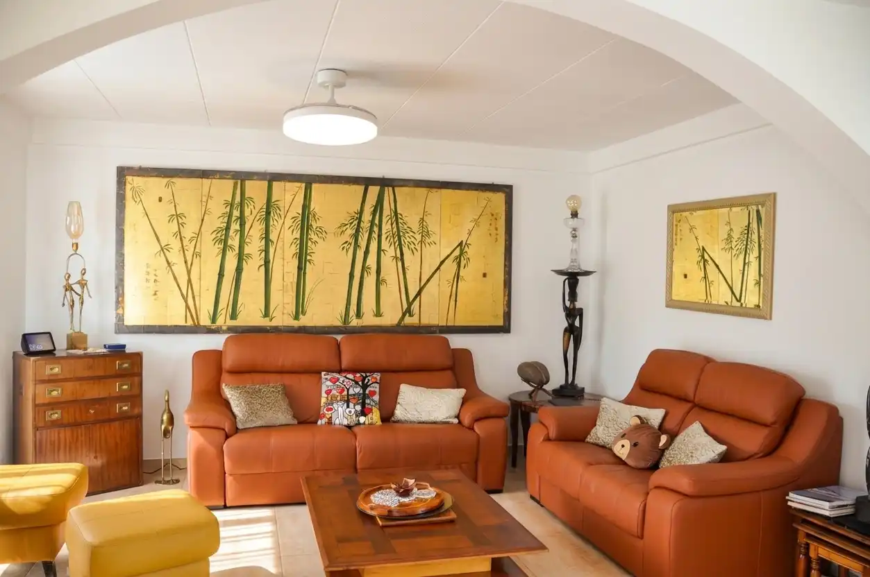 Living room of Houses for sale in Empuriabrava  with Air Conditioner, Heating and Private garden