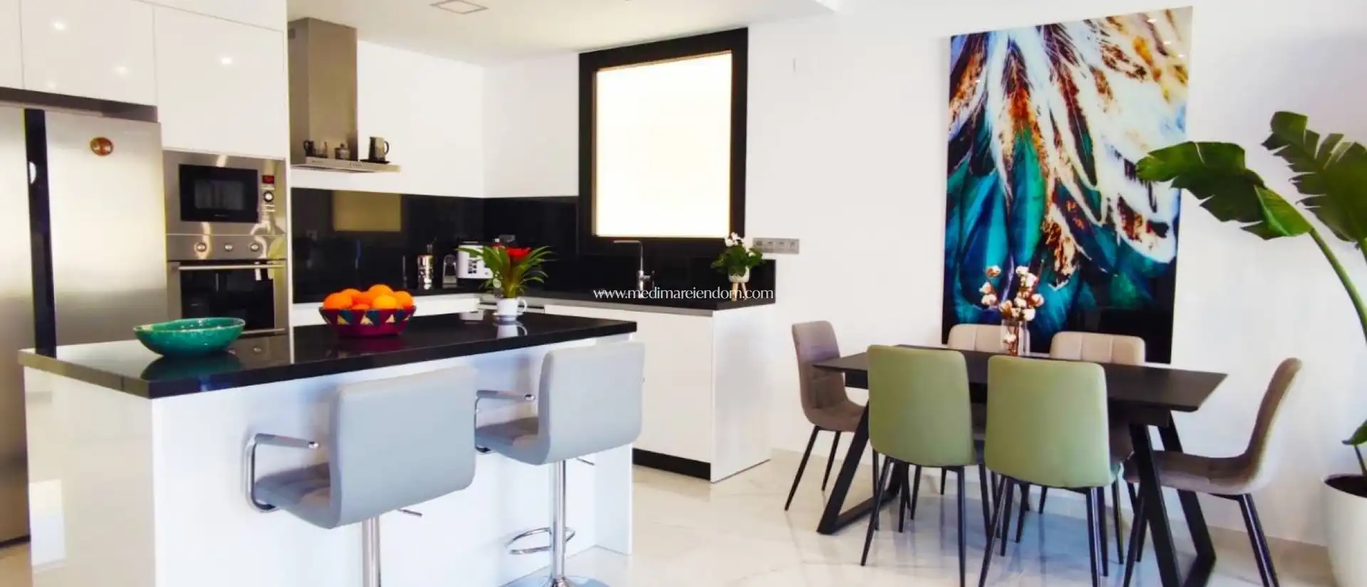 Cuina de Casa o xalet en venda en Elche / Elx amb Terrassa