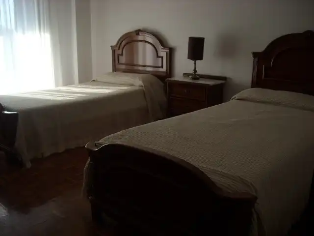 Bedroom of Flat for rent in Zaragoza  with Heating, Parquet flooring and Furnished