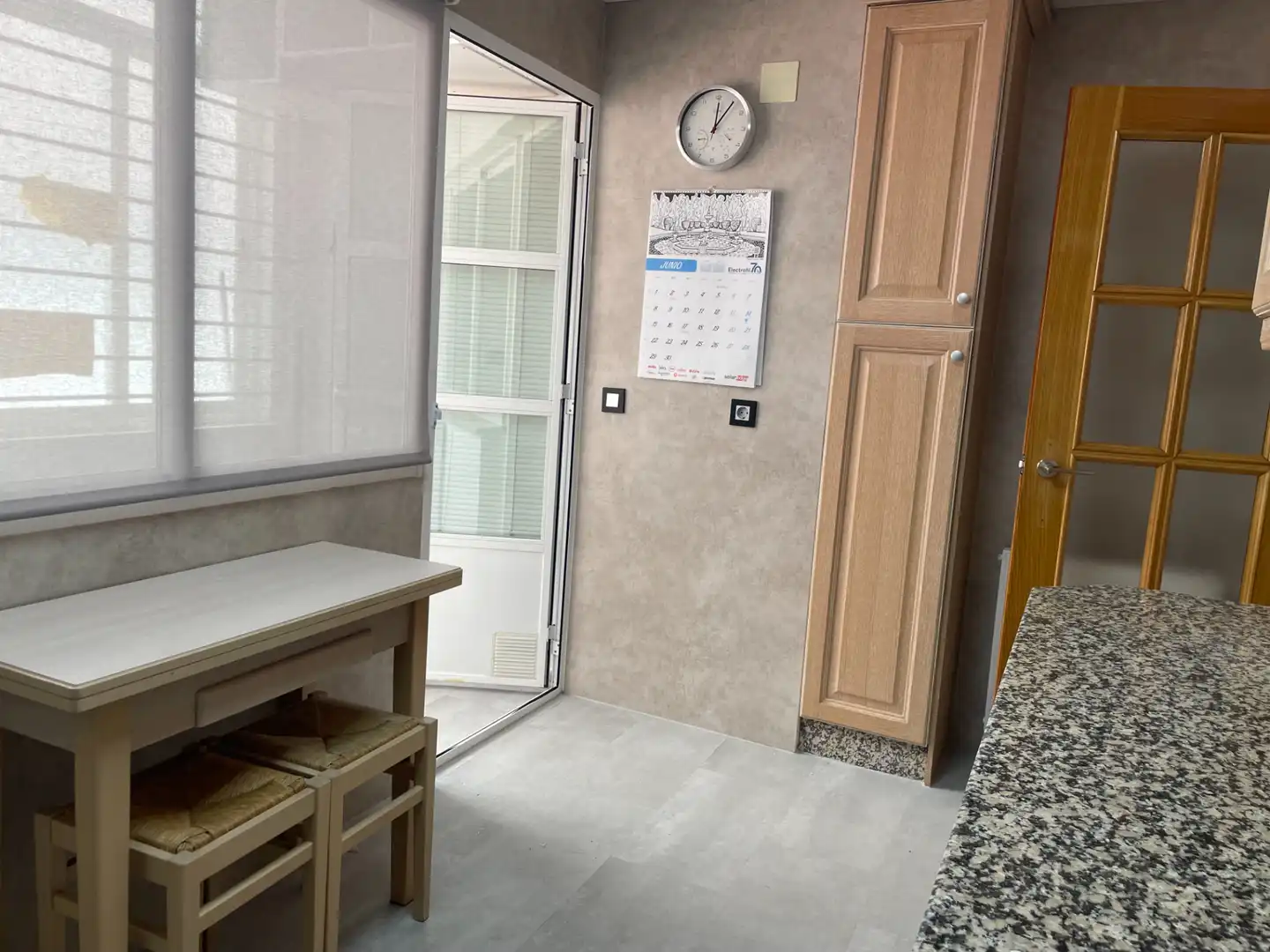 Küche von Wohnung zur Miete in Badajoz mit Klimaanlage, Heizung und Möbliert