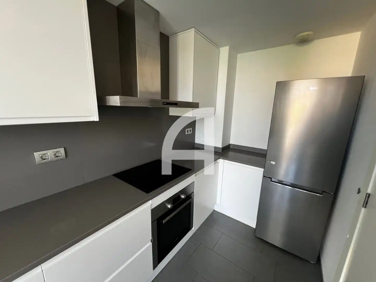 Küche von Wohnung zur Miete in Sitges mit Klimaanlage, Heizung und Parkett