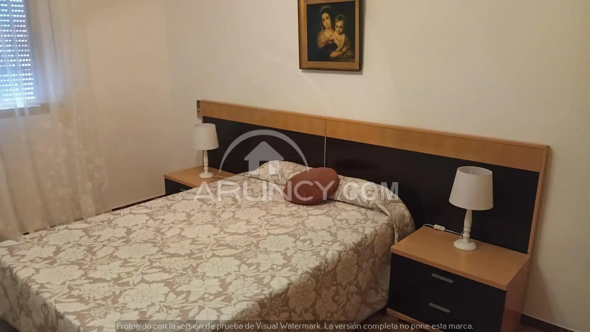 Bedroom of Flat for rent in Alcalá de Guadaira  with Air Conditioner and Furnished