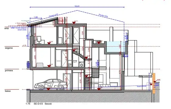 Casa adosada en venta en Vilablareix con Aire acondicionado, Calefacción y Jardín privado