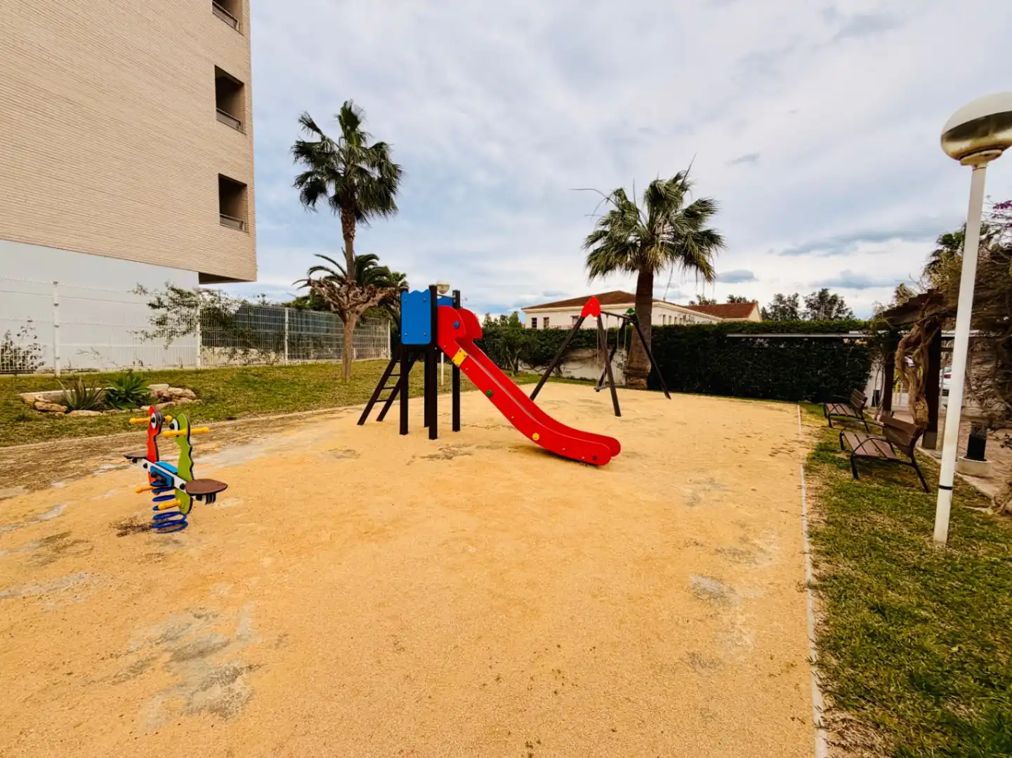 Parking of Apartments for sale in Dénia  with Air Conditioner, Heating and Private garden
