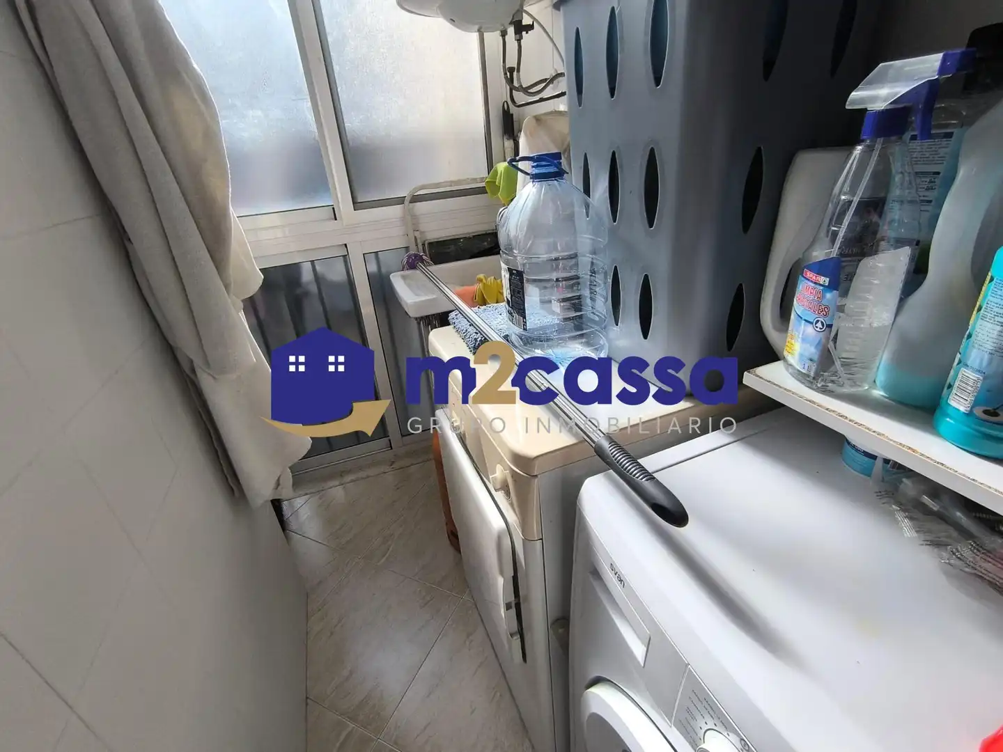 Kitchen of Flat for sale in Lorca  with Air Conditioner and Storage room
